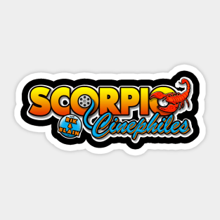 SCORPIO CINEPHILES LOGO Sticker